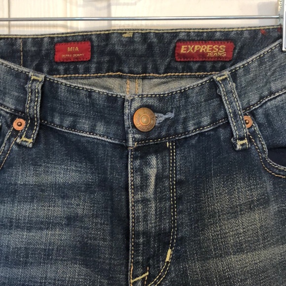 Express Mia Ultra Skinny Jeans - Picture 3 of 5